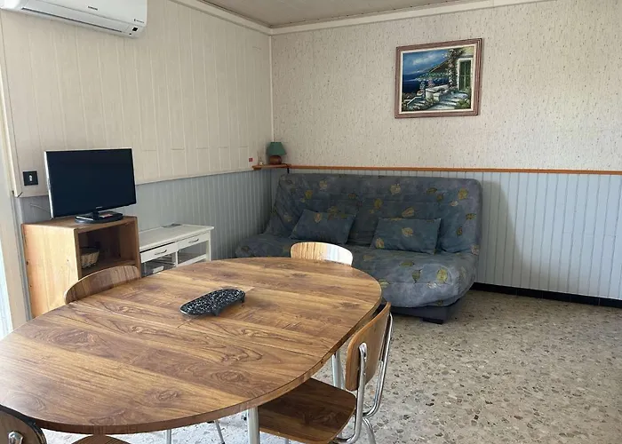 Apartmán 2 Pieces Climatise Avec Terrasse Et Parking Prive - 6 Couchages - - Fr-1-250-257 Le Grau-du-Roi